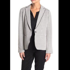 NWT Premise Studio Houndstooth  Blazer